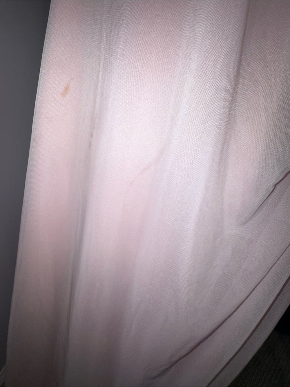Azazie One-Shoulder Pale Pink Evening Gown - Picture 7 of 10